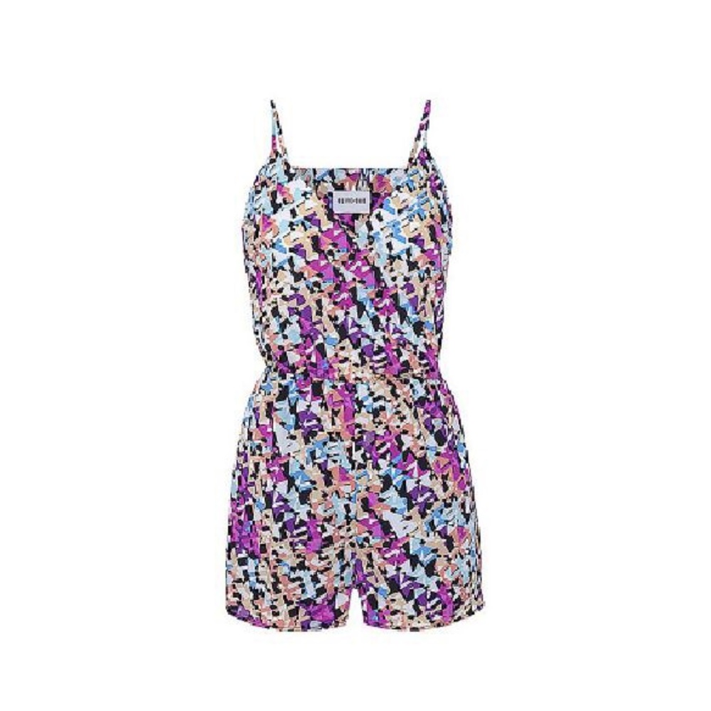 Olive + Oak Summer Geo Romper